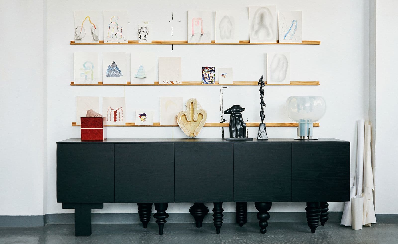 MULTILEG CABINET ASH