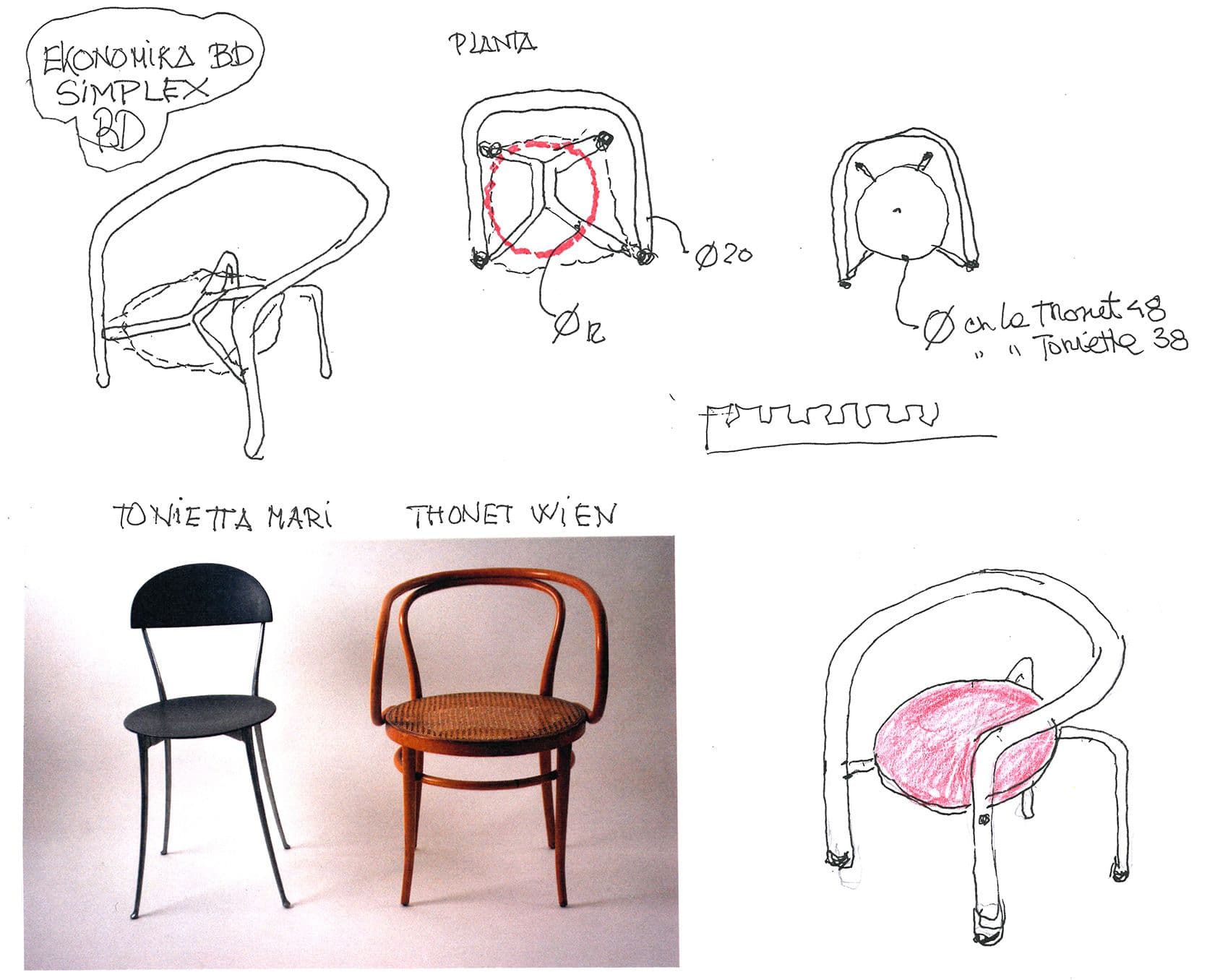 Simplex Chair Primera Idea Copia